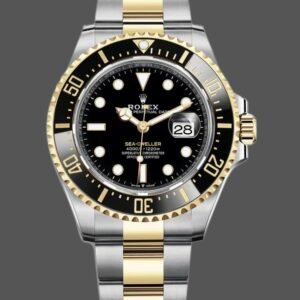 Rolex Sea-Dweller 126603 Yellow Gold Black Dial 43MM Mens Replica Watch