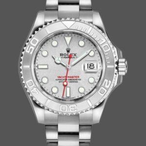 Rolex Yacht Master 116622 Stainless Steel platinum Dial 40mm Mens Replica Watch